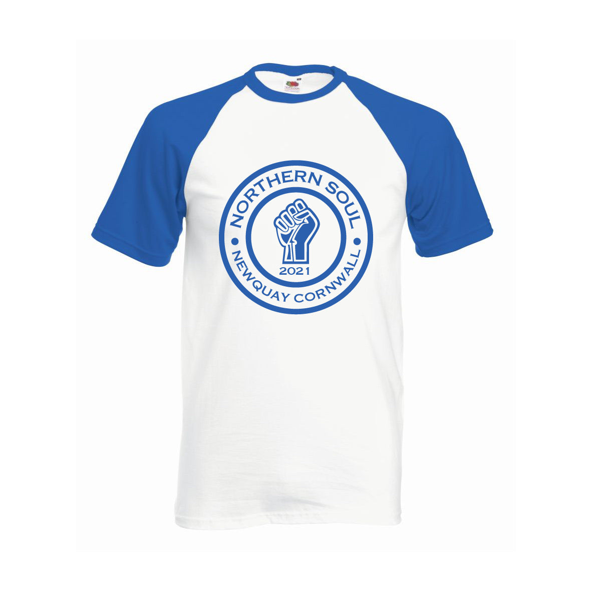 Funky Fist - Newquay Cornwall 2021 baseball tee