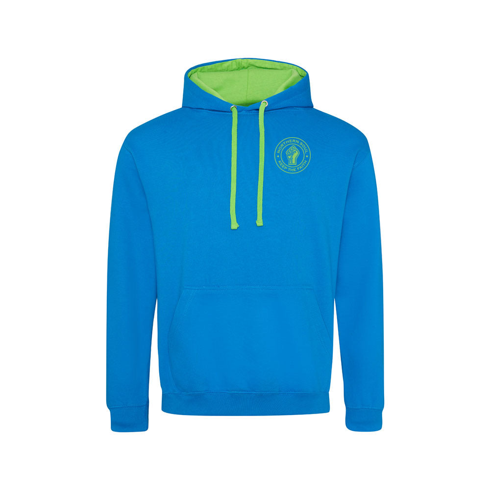 Funky Fist Small LHB Varsity Hoodie - JH003