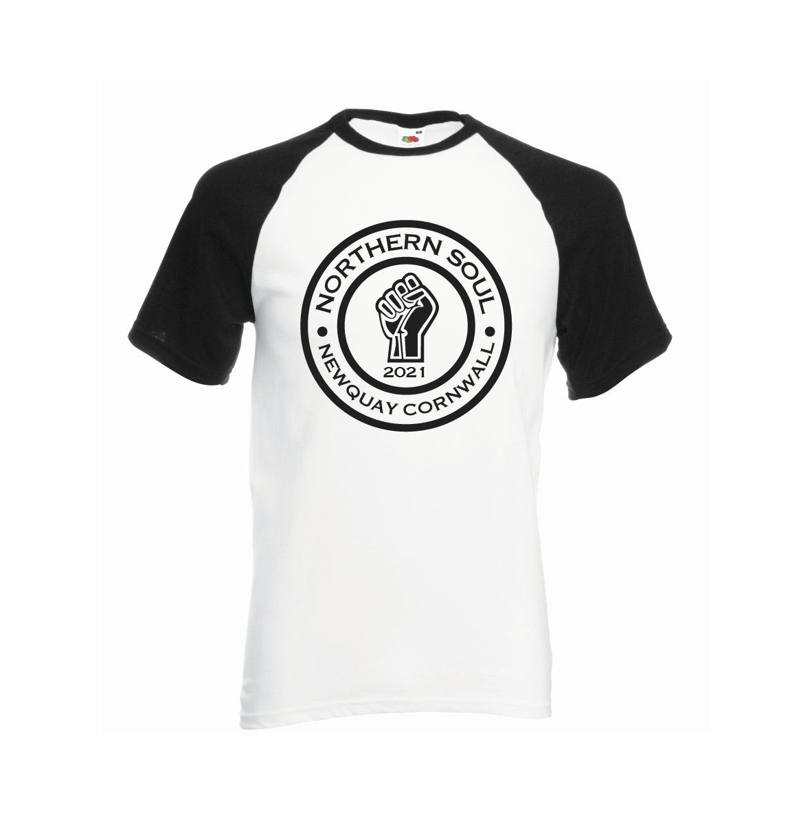 Funky Fist - Newquay Cornwall 2021 baseball tee