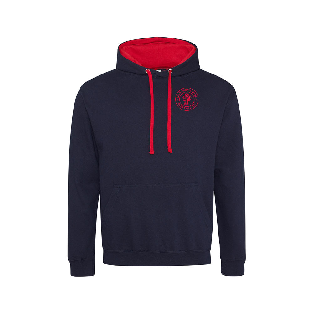 Funky Fist Small LHB Varsity Hoodie - JH003