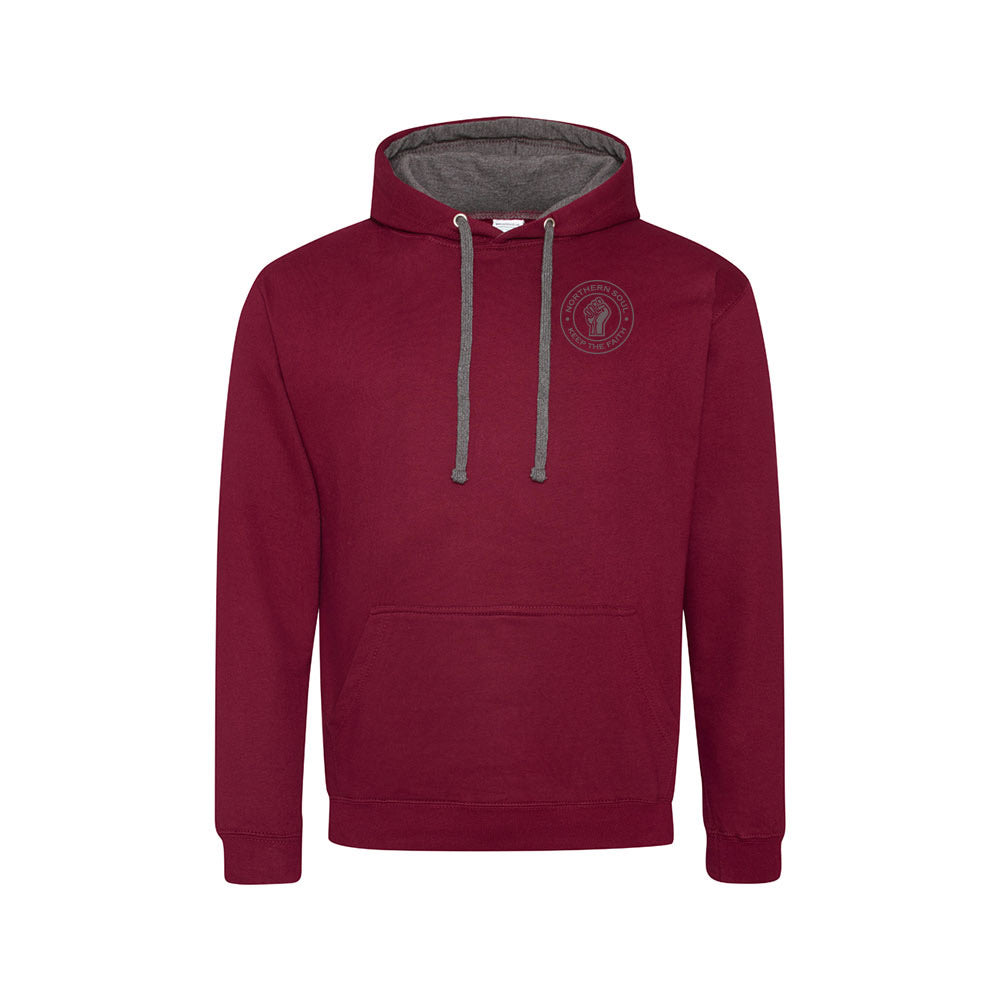 Funky Fist Small LHB Varsity Hoodie - JH003