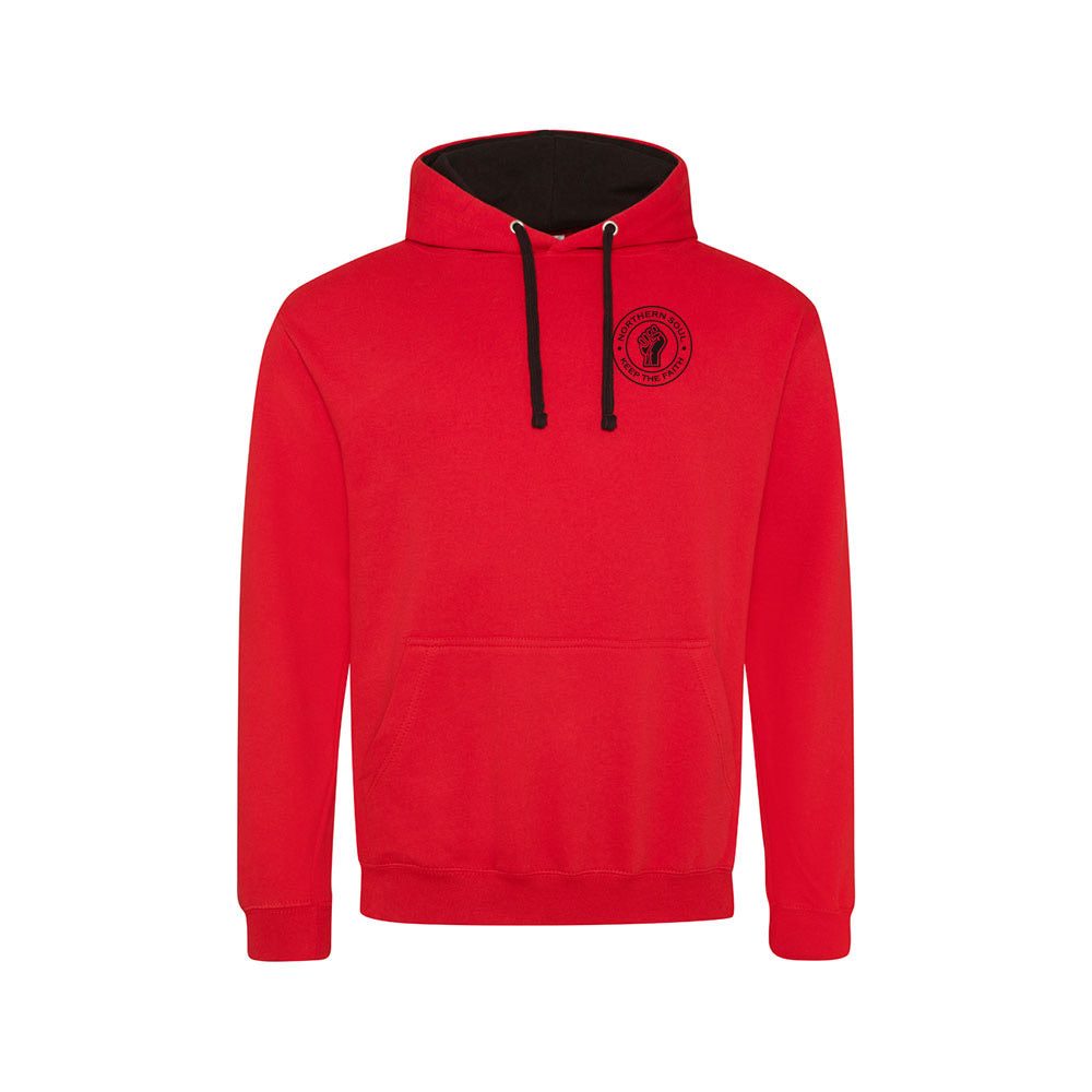 Funky Fist Small LHB Varsity Hoodie - JH003