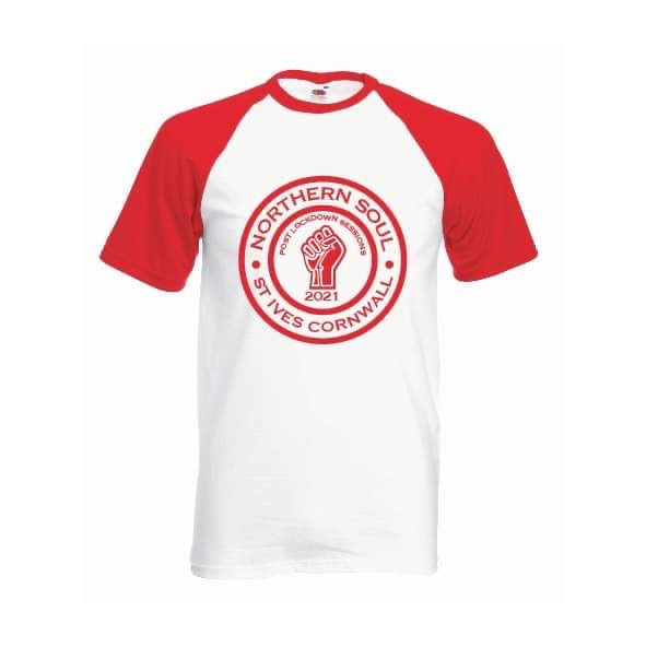 Post Lockdown sessions St Ives 2021 Large Front Print Baseball Tee