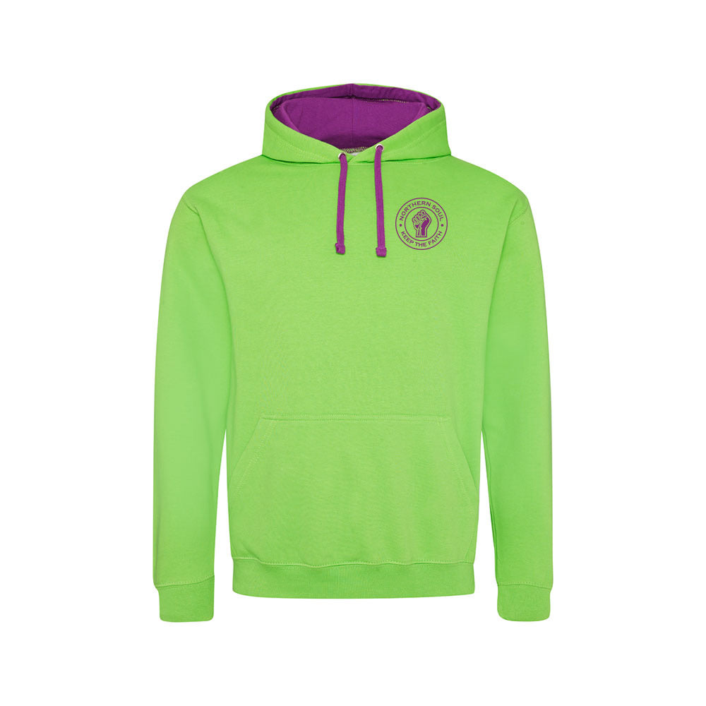 Funky Fist Small LHB Varsity Hoodie - JH003