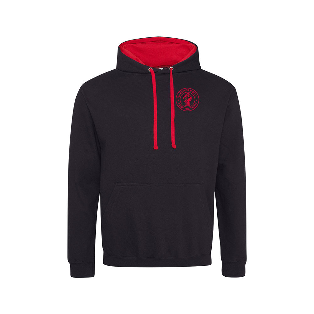 Funky Fist Small LHB Varsity Hoodie - JH003