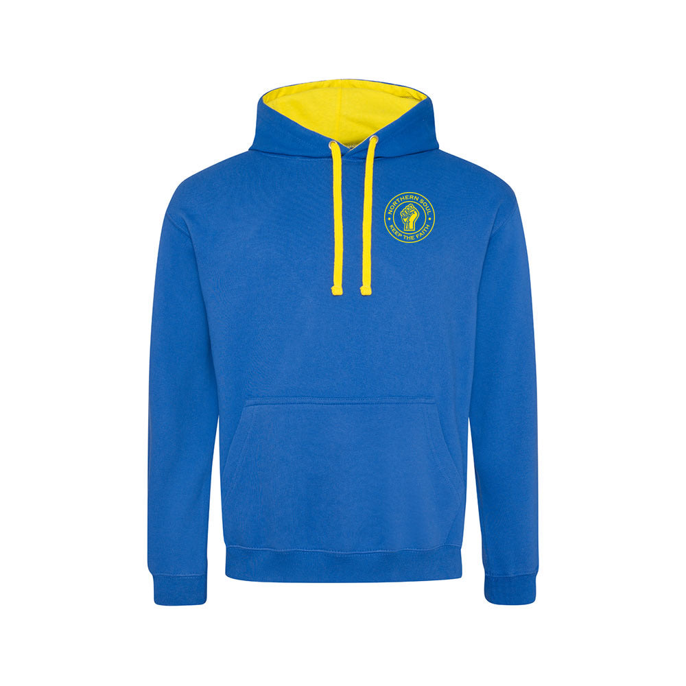 Funky Fist Small LHB Varsity Hoodie - JH003