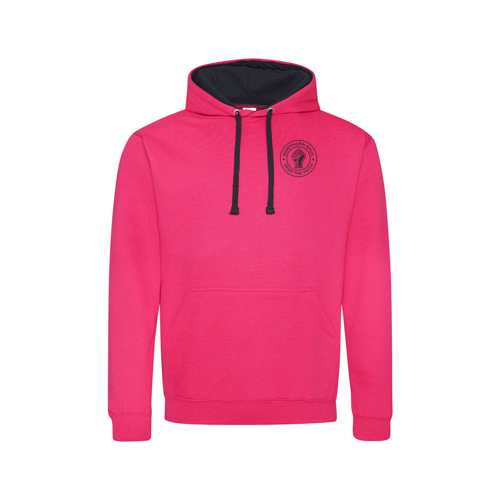 Funky Fist Small LHB Varsity Hoodie - JH003