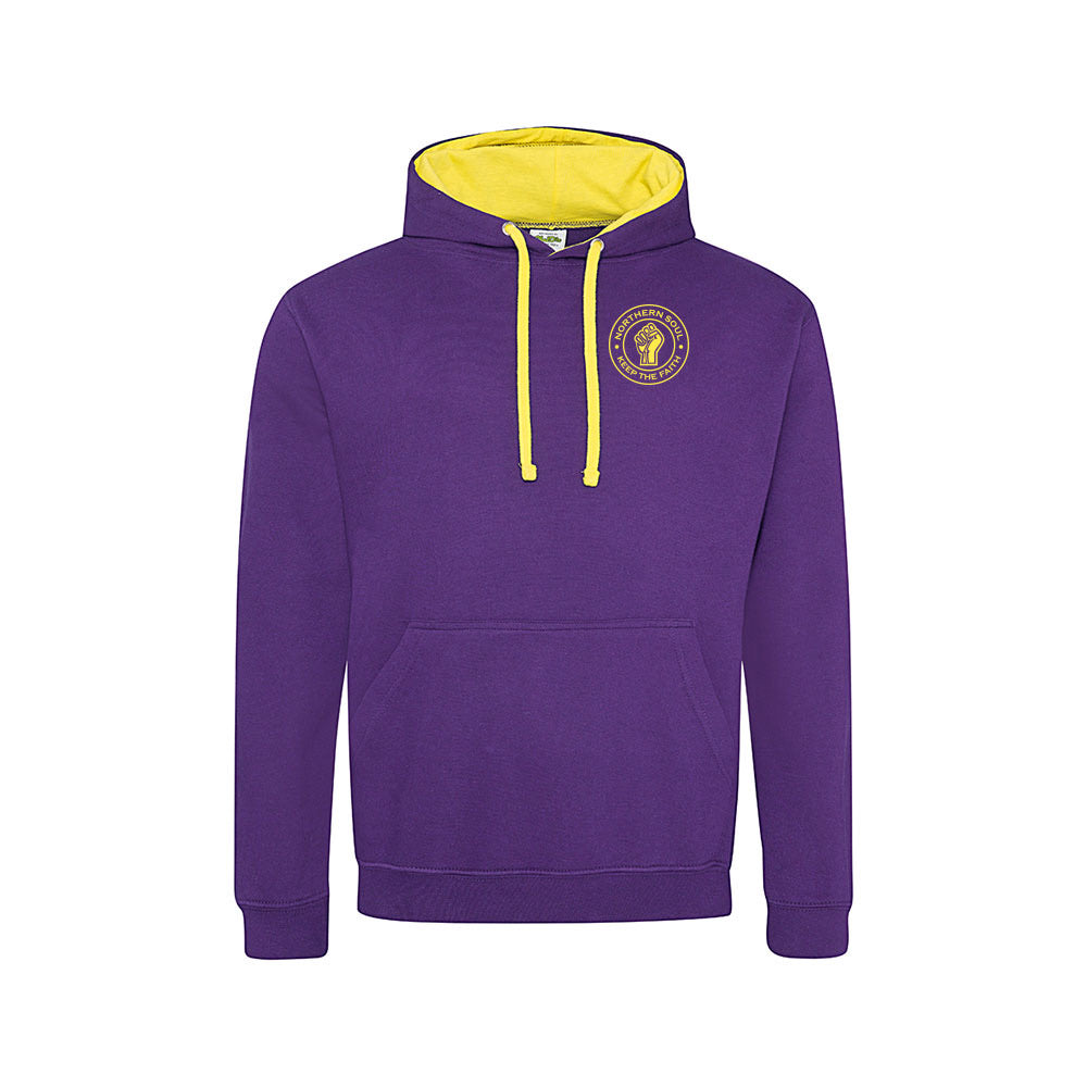 Funky Fist Small LHB Varsity Hoodie - JH003
