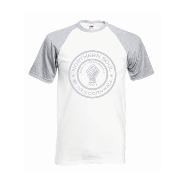 Post Lockdown sessions St Ives 2021 Large Front Print Baseball Tee