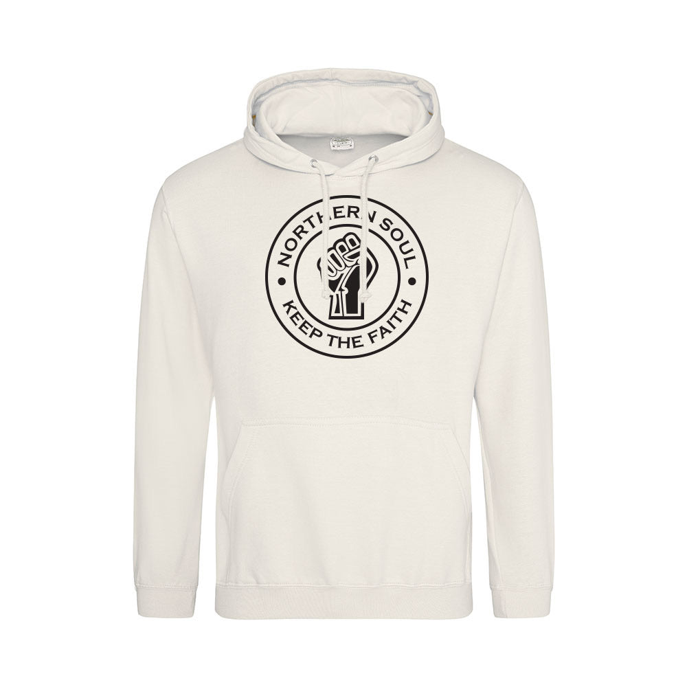 Funky Fist Large Front Print Hoodie - JH001