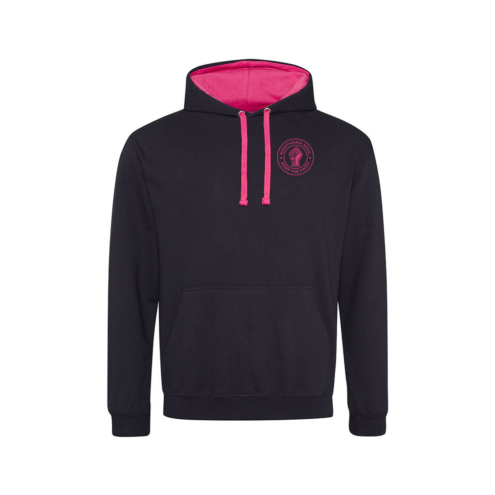 Funky Fist Small LHB Varsity Hoodie - JH003