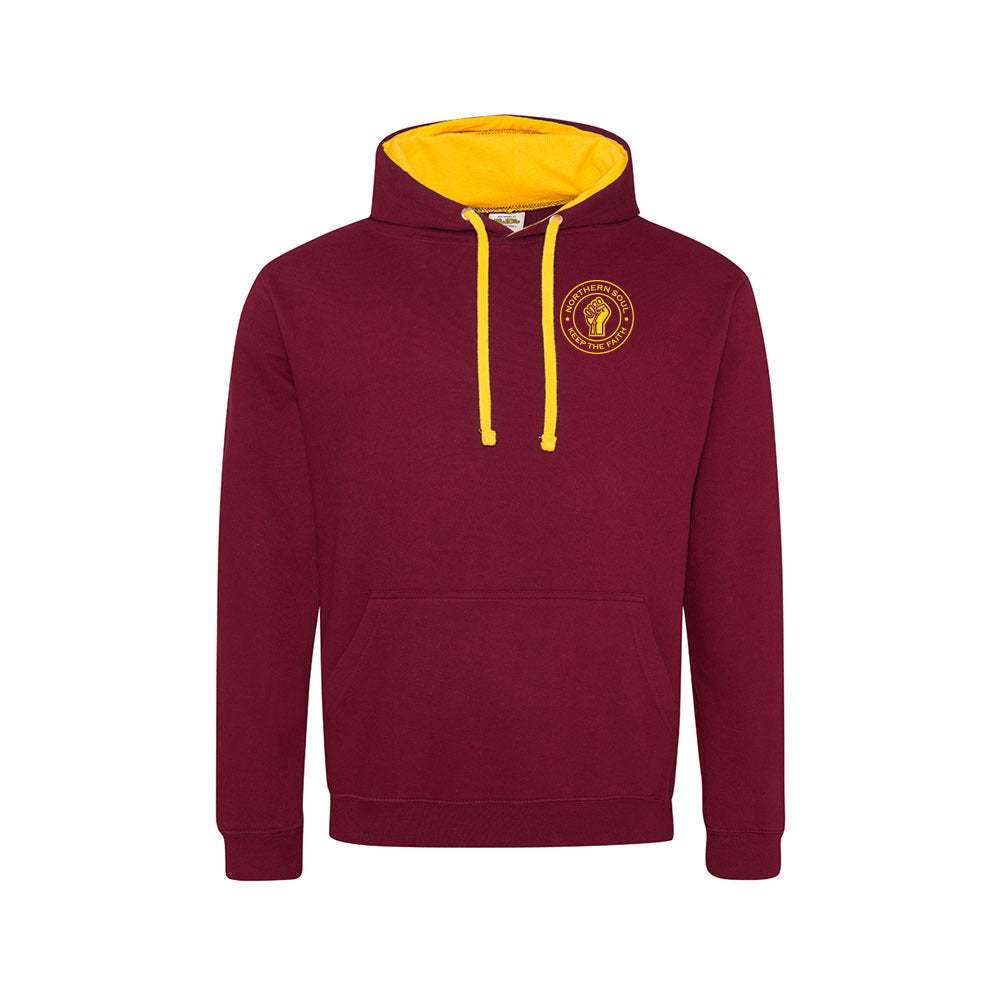 Funky Fist Small LHB Varsity Hoodie - JH003