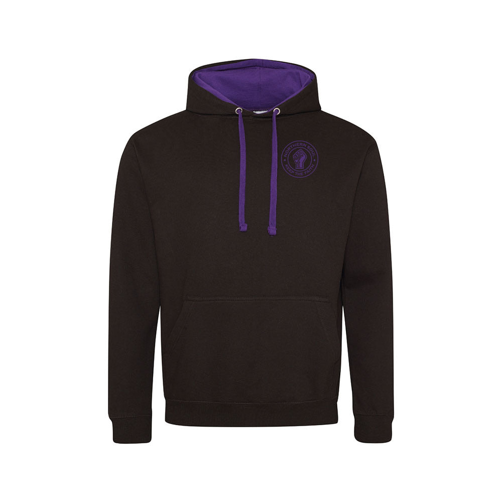 Funky Fist Small LHB Varsity Hoodie - JH003