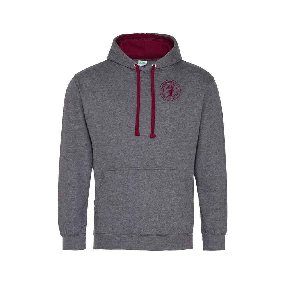 Funky Fist Small LHB Varsity Hoodie - JH003