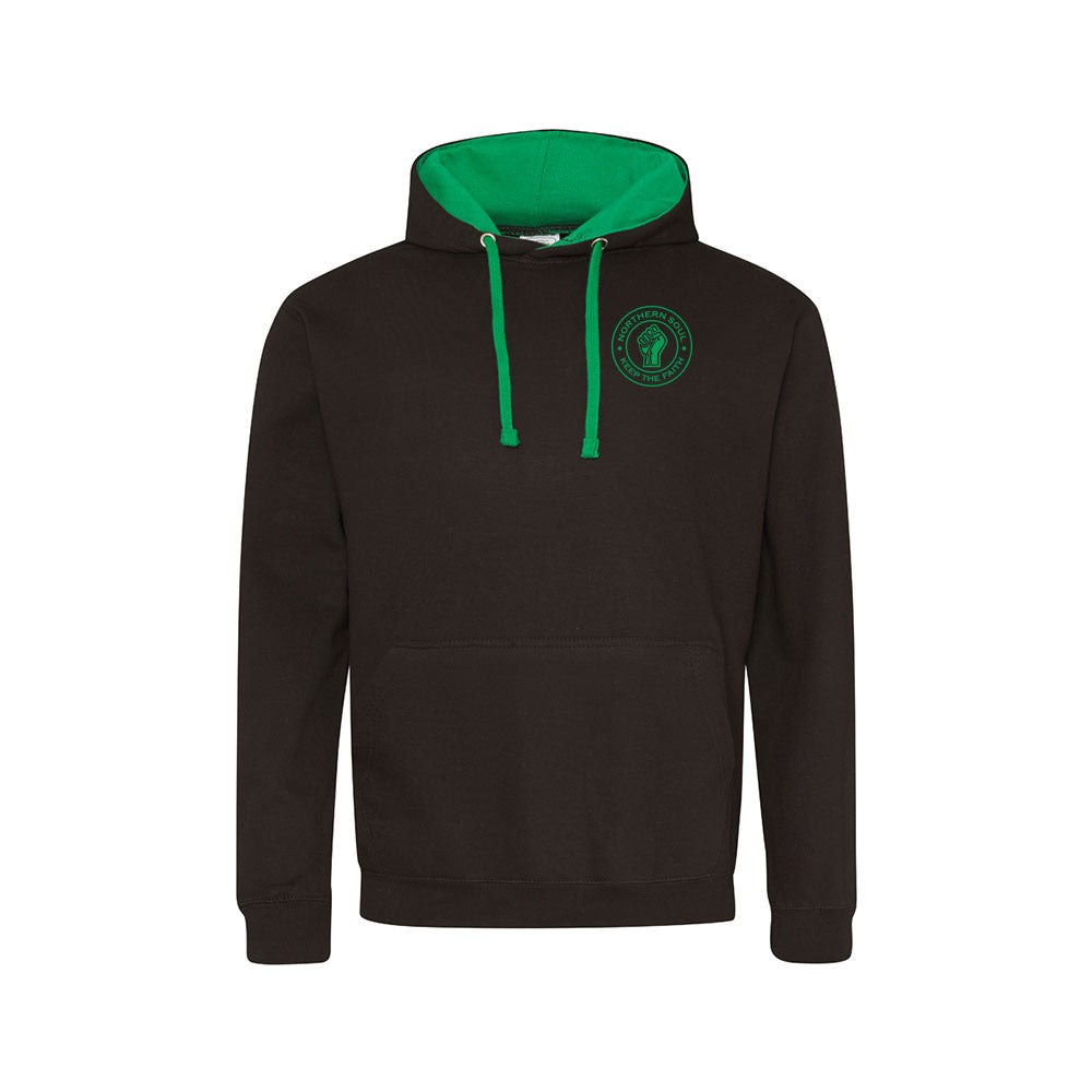 Funky Fist Small LHB Varsity Hoodie - JH003