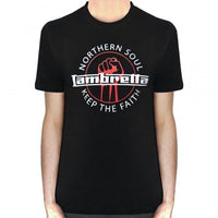 Lambretta Northern Soul Tee - Black