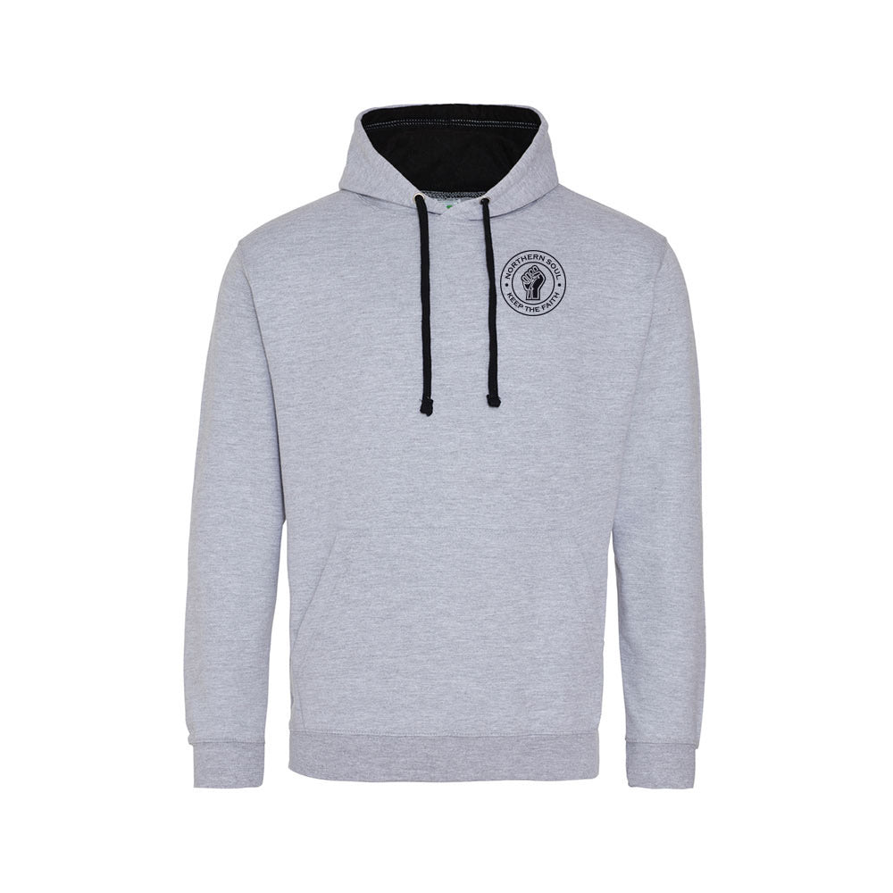 Funky Fist Small LHB Varsity Hoodie - JH003