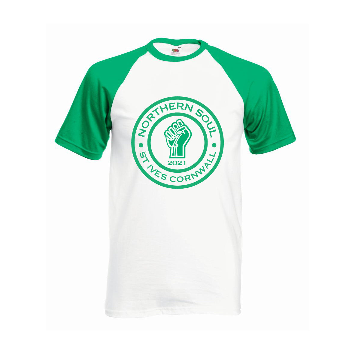 Funky Fist - St Ives Cornwall 2021 baseball tee