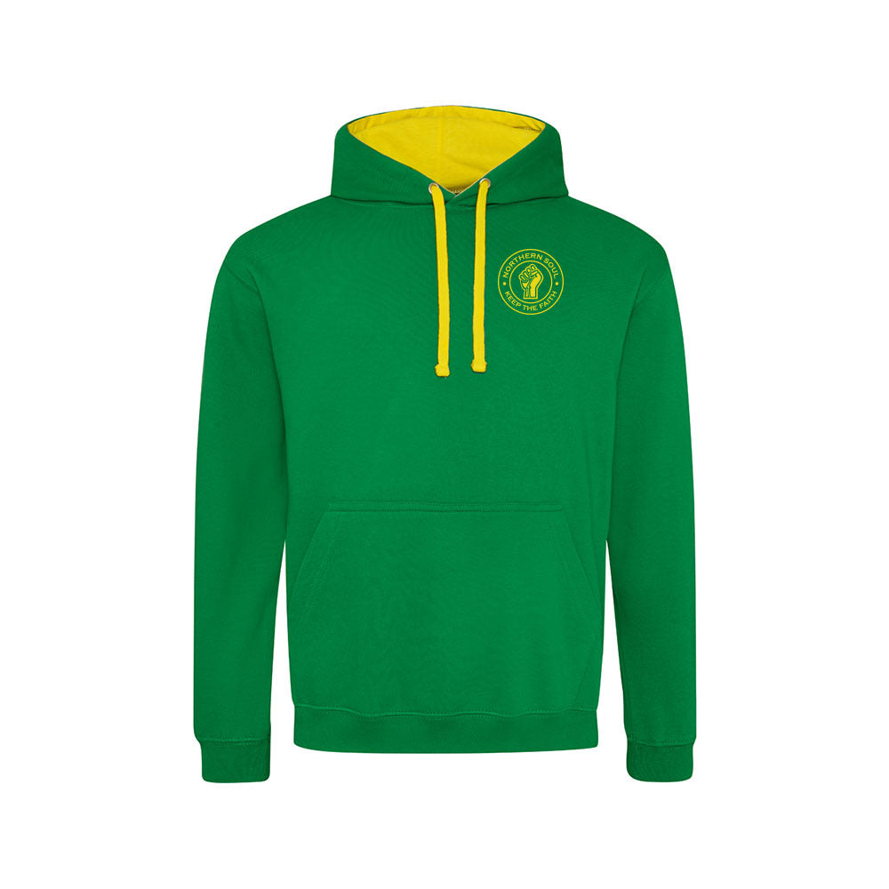 Funky Fist Small LHB Varsity Hoodie - JH003