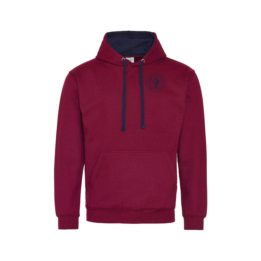 Funky Fist Small LHB Varsity Hoodie - JH003