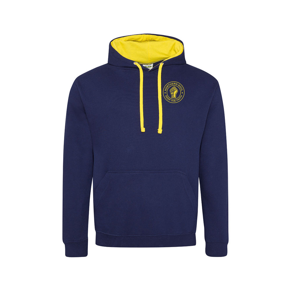 Funky Fist Small LHB Varsity Hoodie - JH003