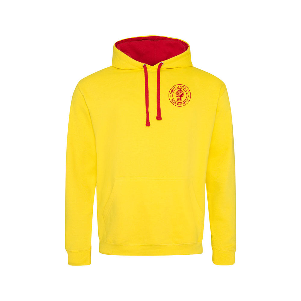 Funky Fist Small LHB Varsity Hoodie - JH003